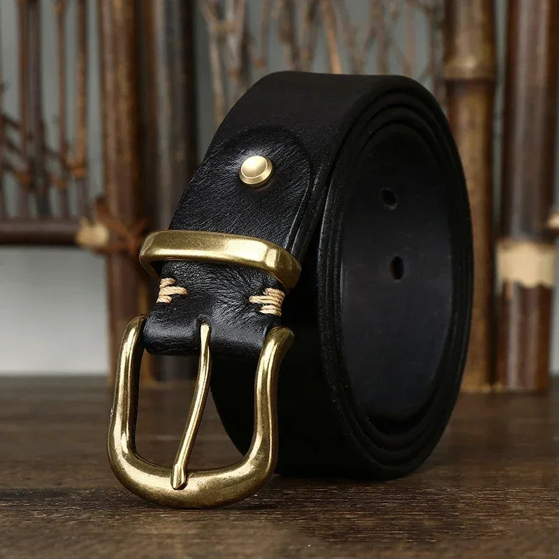 Leren riem