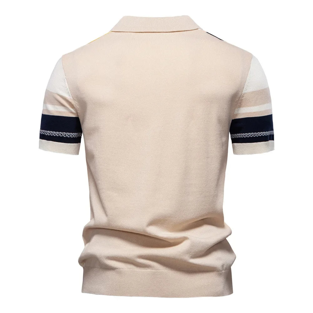 Gebreid poloshirt