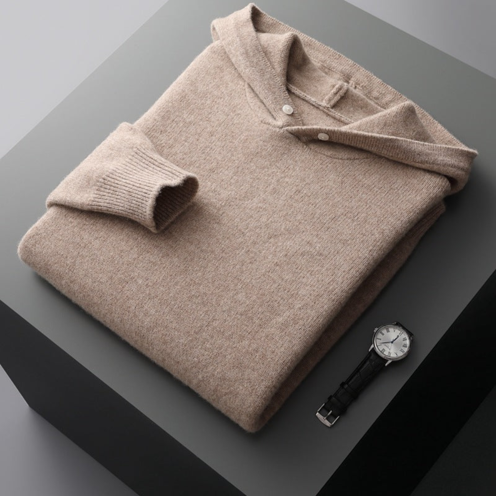 Nova Merino Wol Hoodie