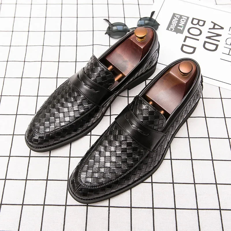 Elegante Geweven Loafers