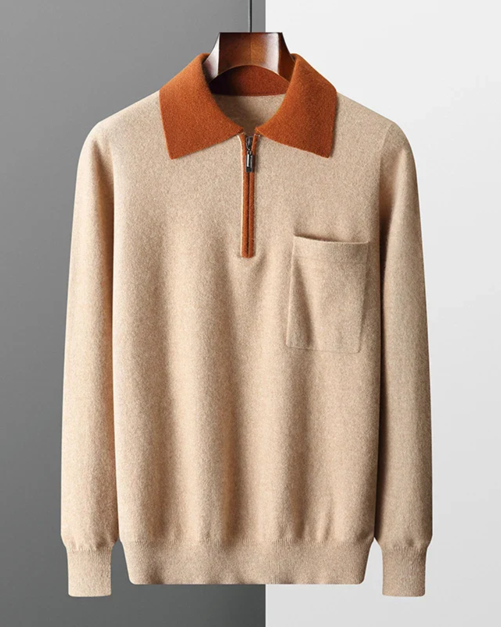 Castelle Kasjmier Zip Up Polo