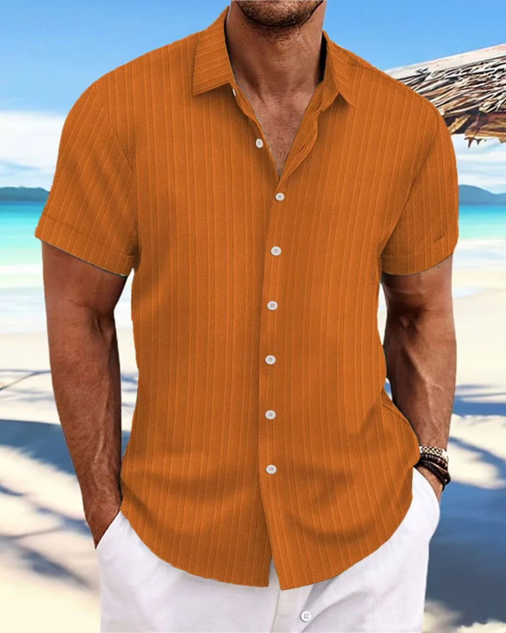 Casual Shirt Met Korte Mouwen