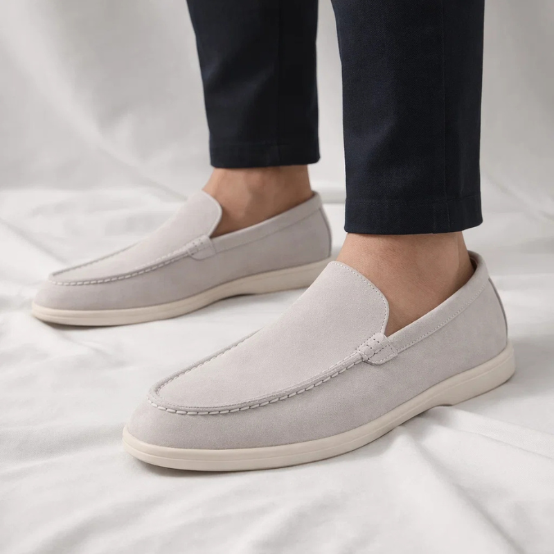 Elegante suède loafers