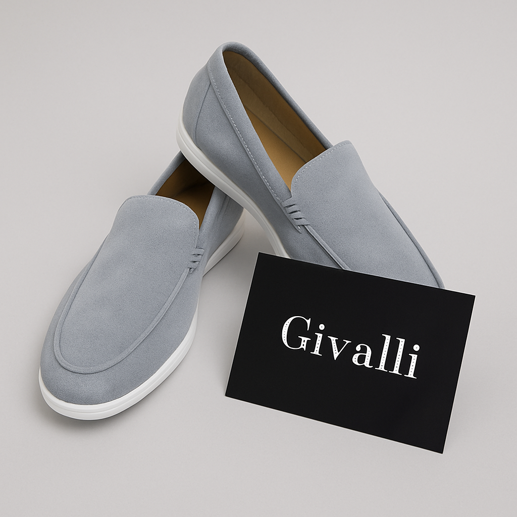 Elegante suède loafers