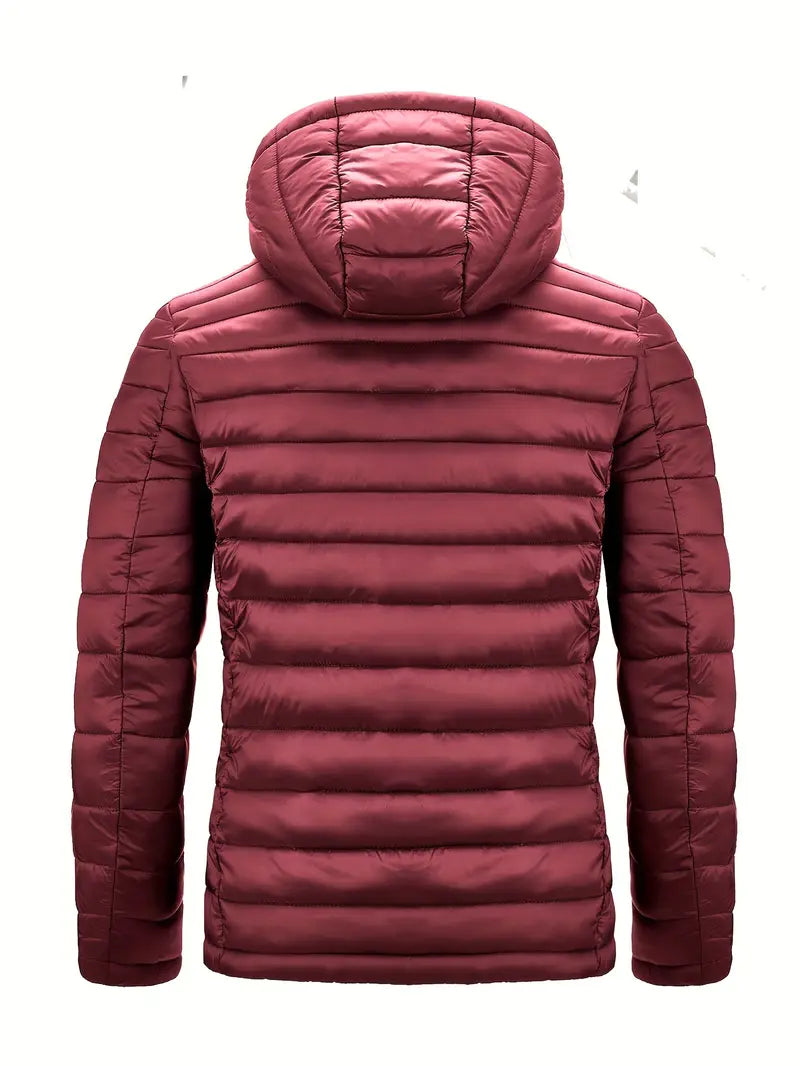 Elegante jas met capuchon