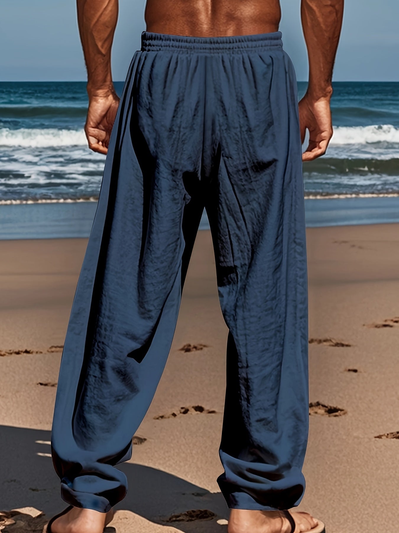 Casual linnen broek