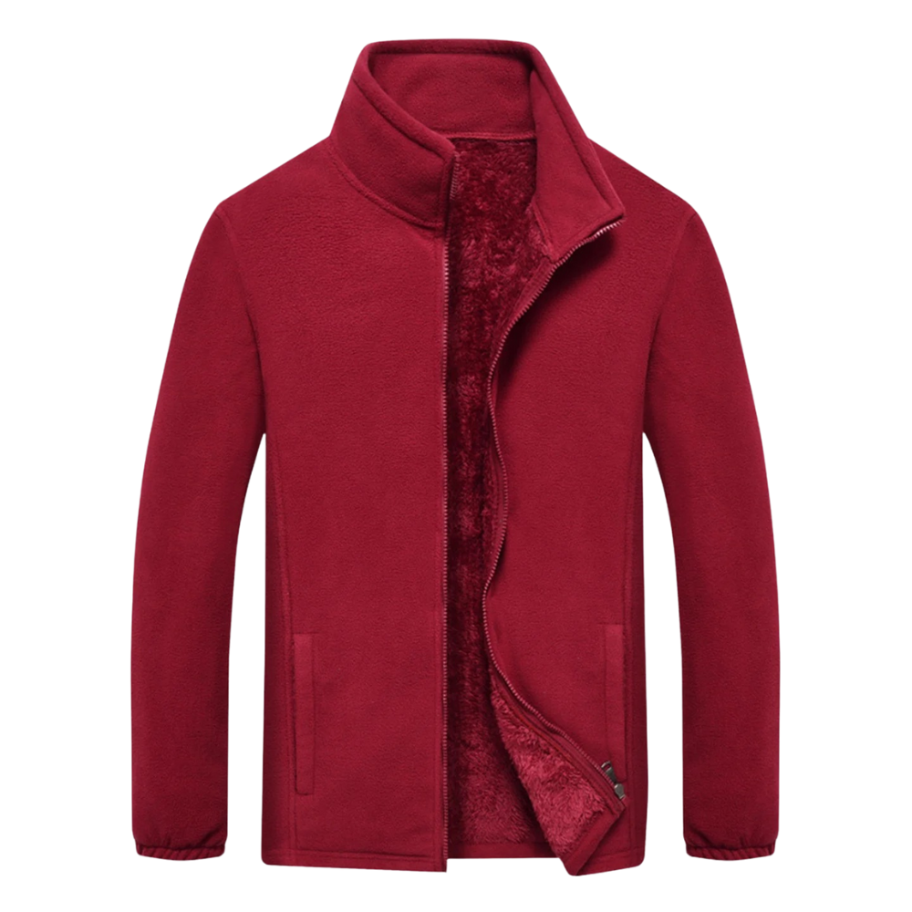 Elegante fleece jas