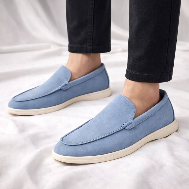 Elegante suède loafers