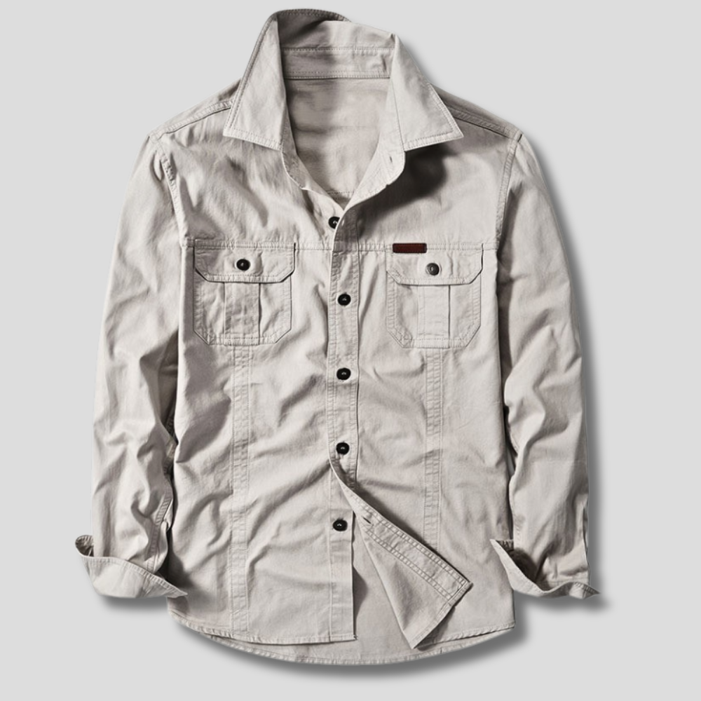 Katoenen Cargo Shirt