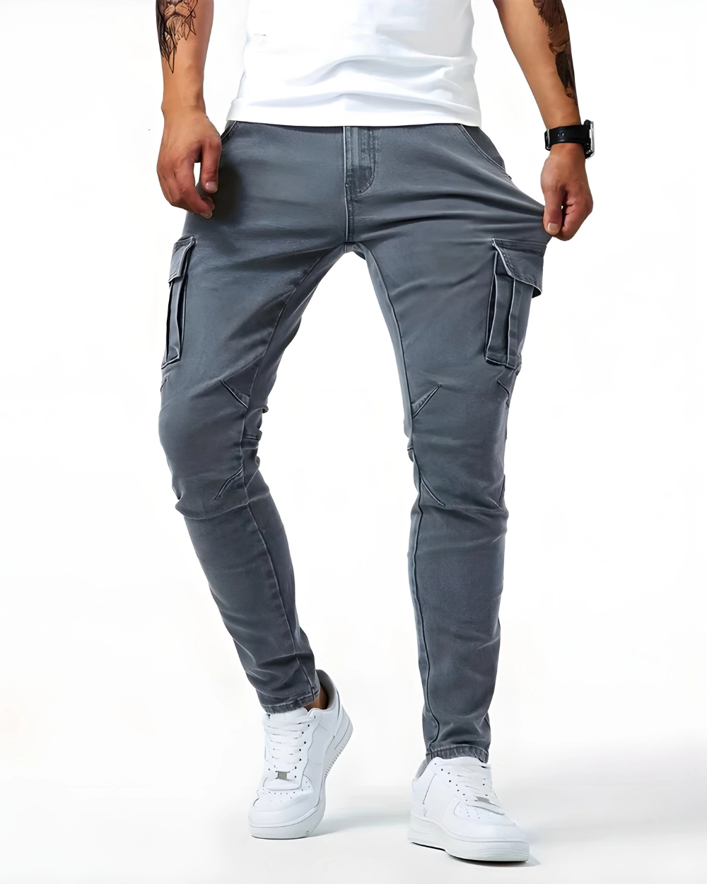 Marino Cargo Stretch Broek