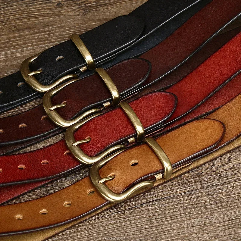 Leren riem
