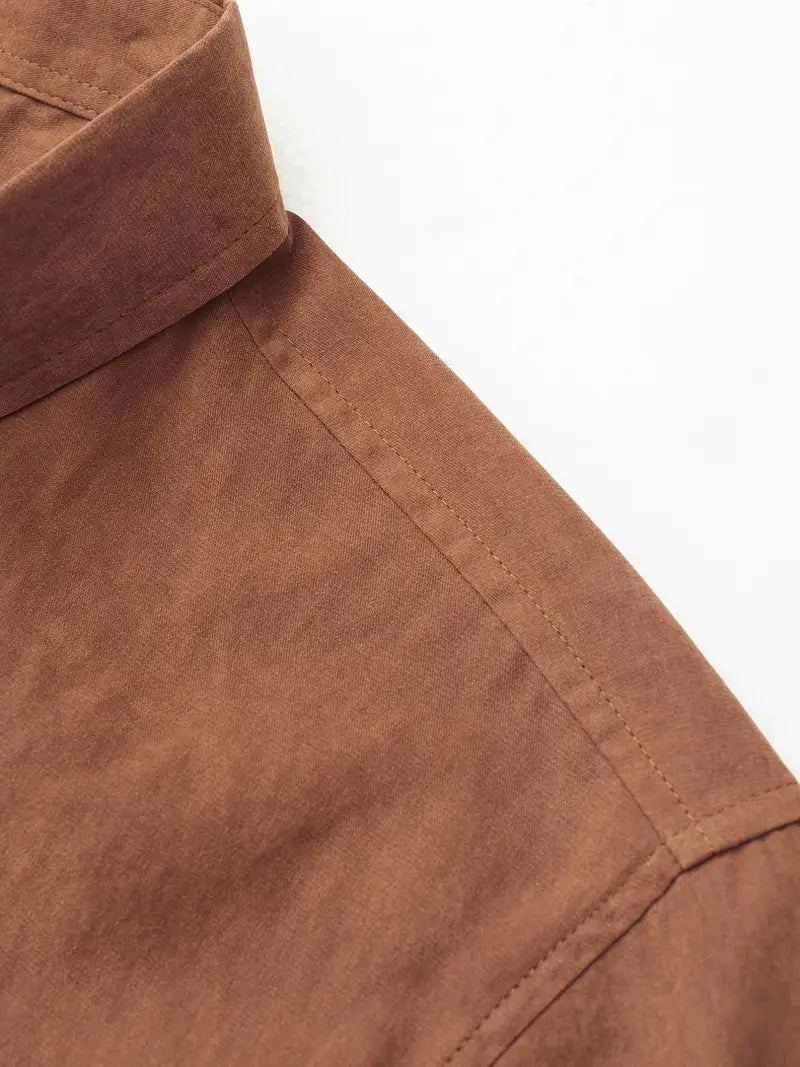Casual Katoenen Shirt Met Korte Mouwen