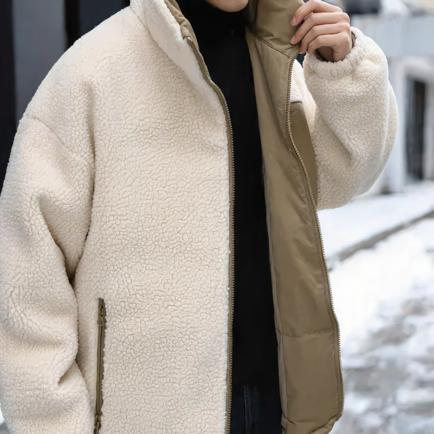 Elegant omkeerbaar jasje