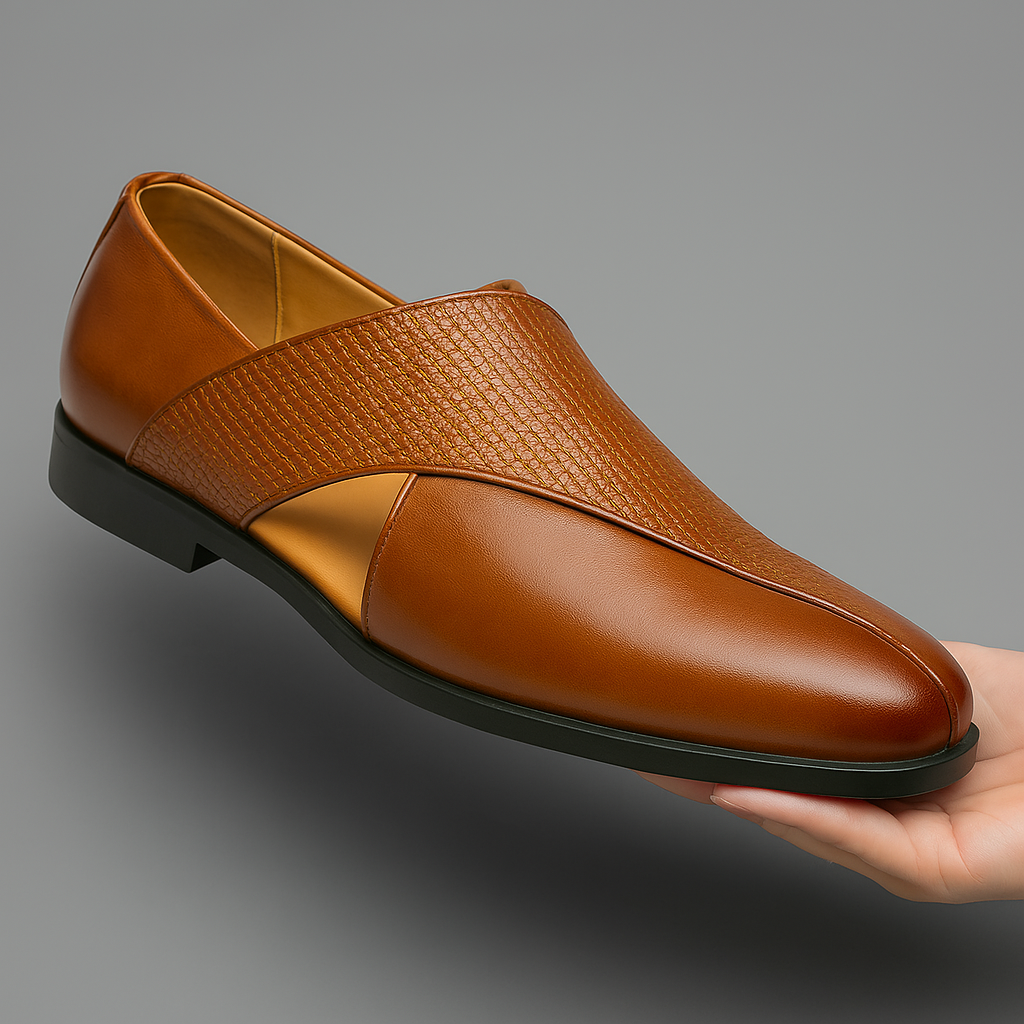 Vintage leren Loafers
