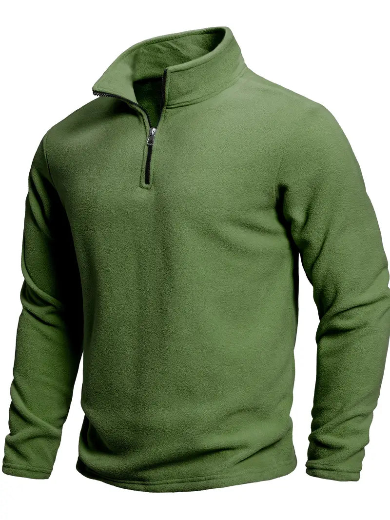 Sweater met lange mouwen en rits