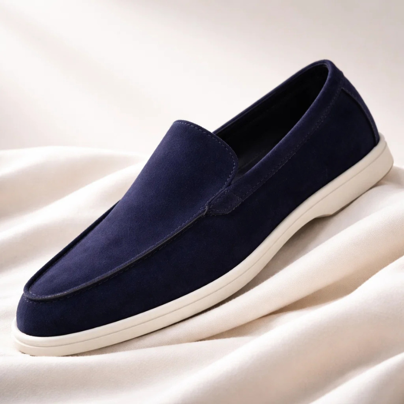 Elegante suède loafers