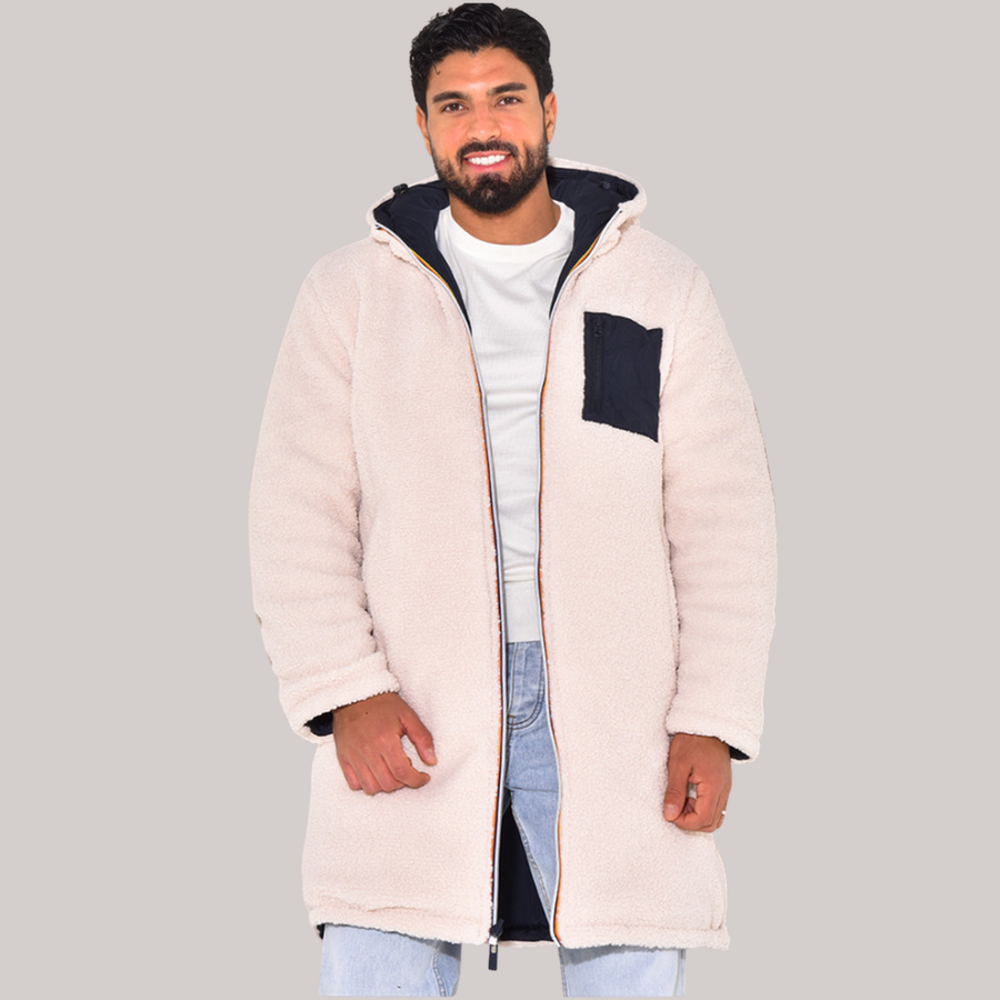 Elegante fleece winterjas