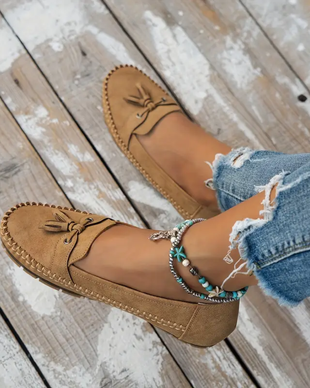 Comfortabele zachte mocassins