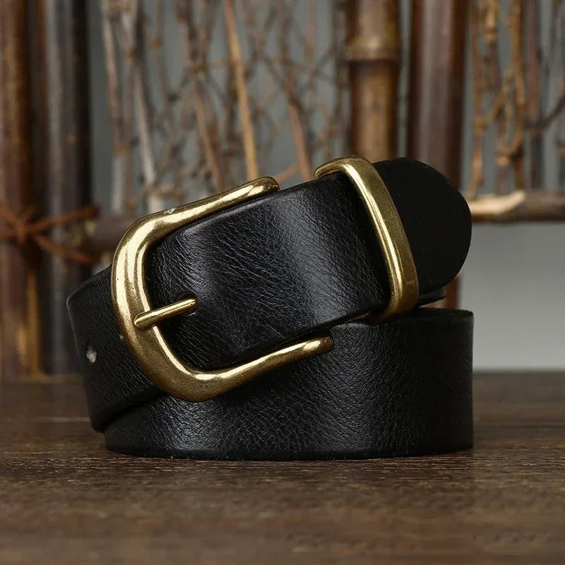 Leren riem