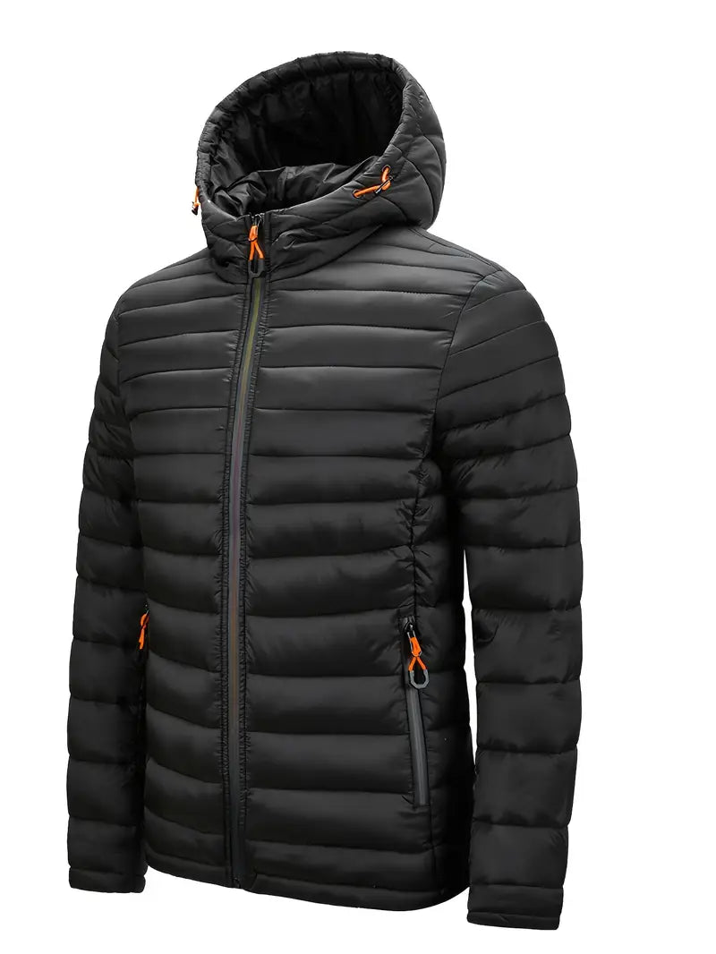 Elegante jas met capuchon