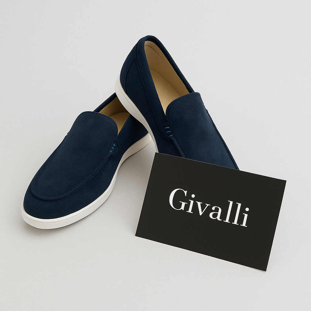 Elegante suède loafers