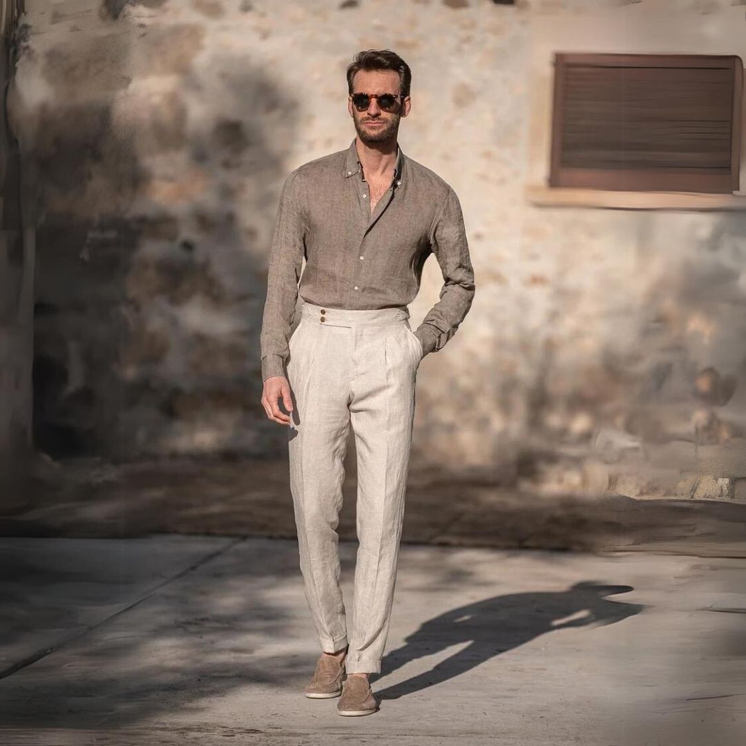 Gold Coast Linnen Pantalon