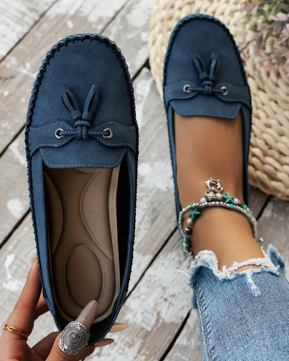 Comfortabele zachte mocassins