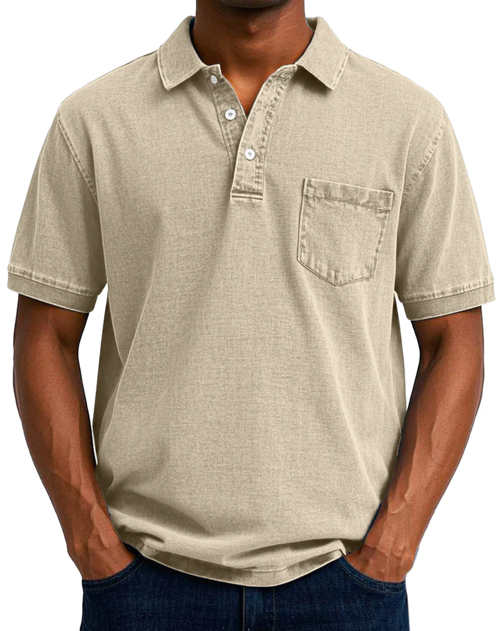 Vintage herenpolo