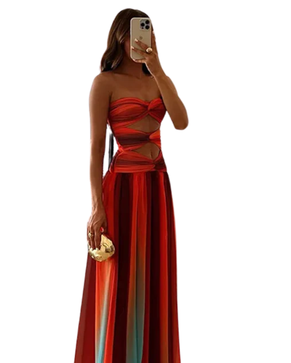 Valentina Elegante Maxi Dress
