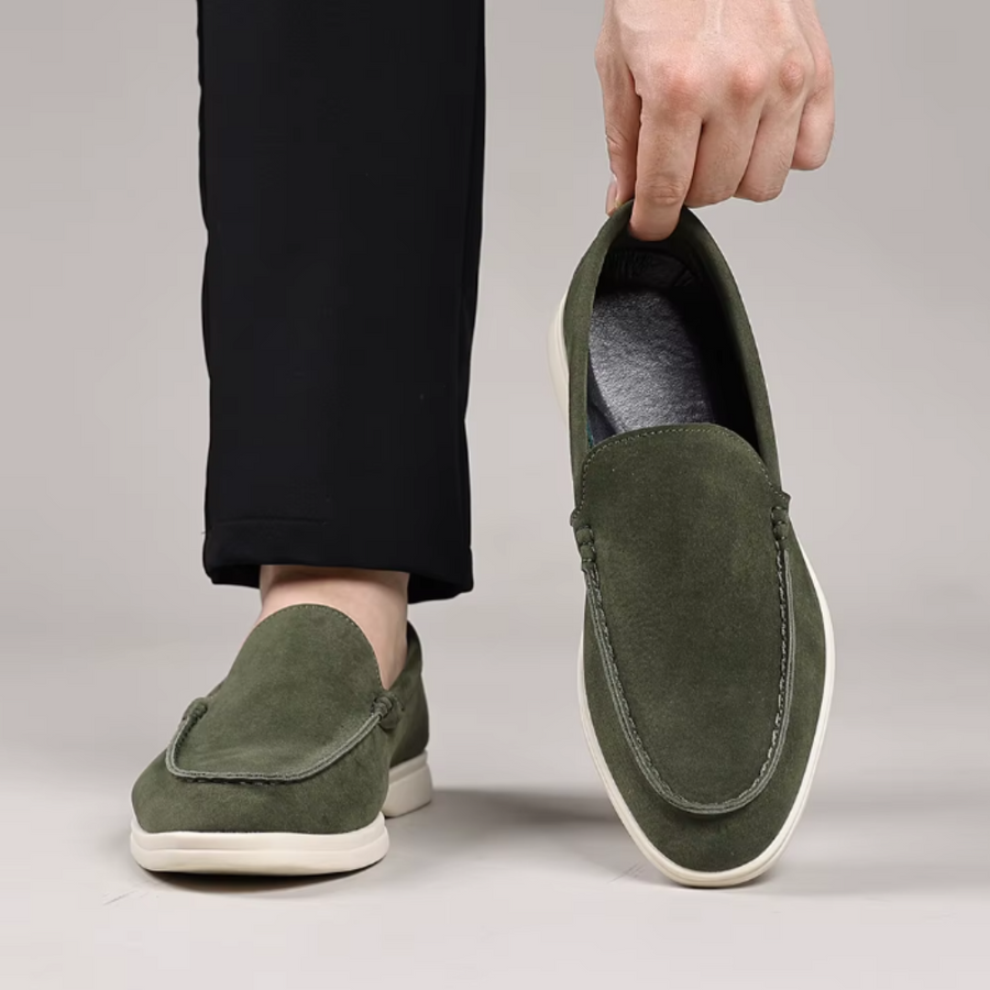 Klassieke suède Loafers
