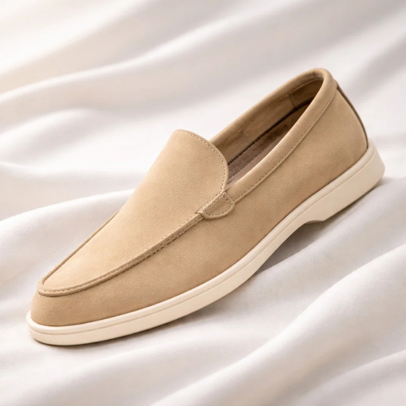 Elegante suède loafers