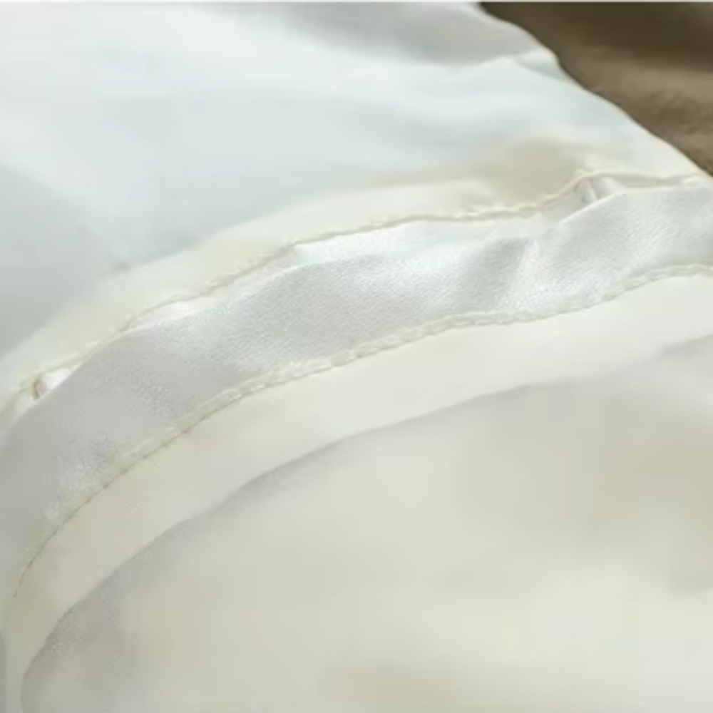 Elegante gewatteerde pufferjas