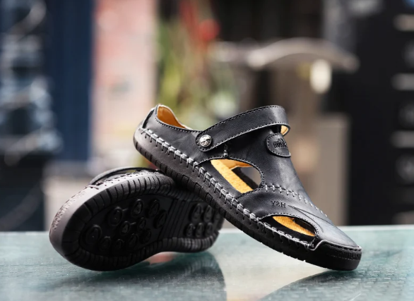 Klassieke Leren Sandalen