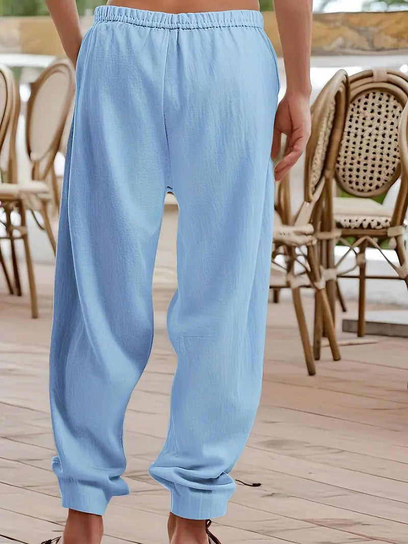 Casual linnen broek