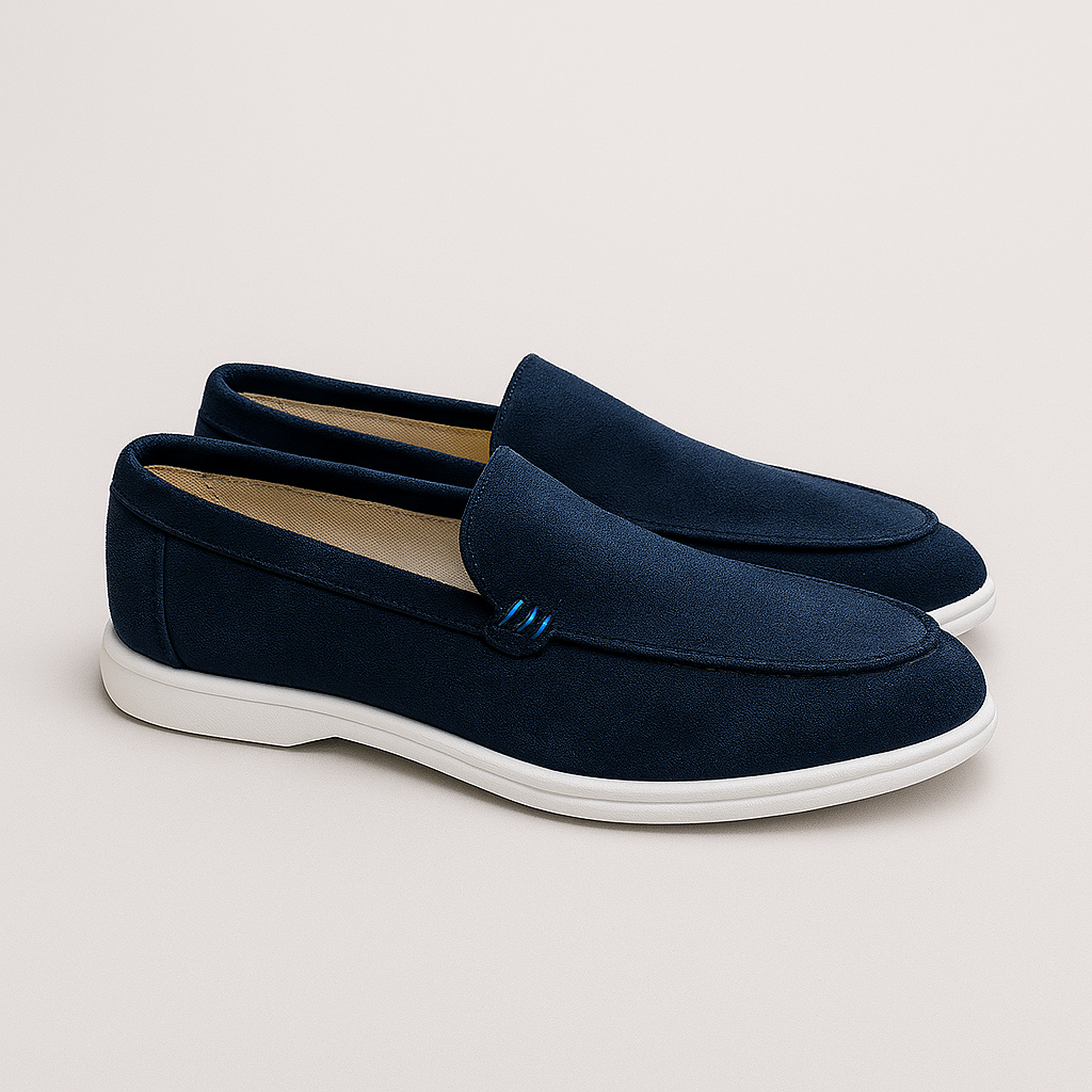 Elegante suède loafers