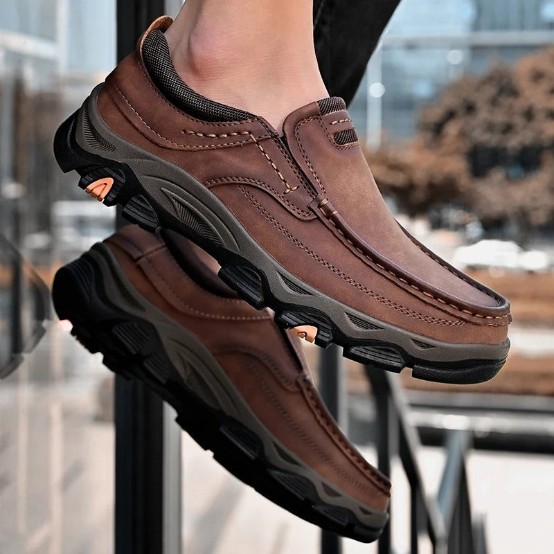 Elegante Leren Slip-On Schoenen