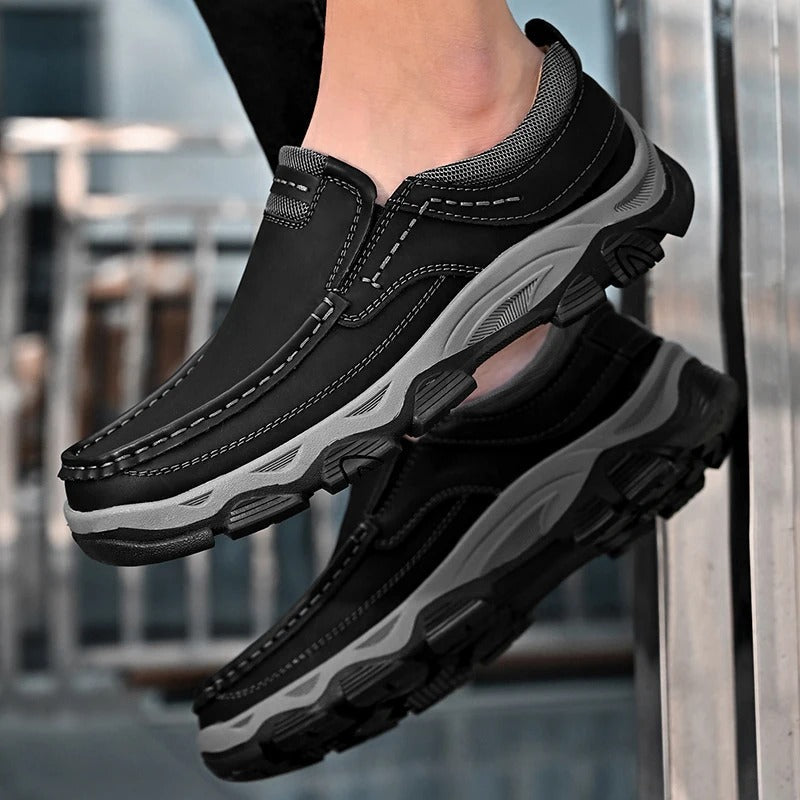 Elegante Leren Slip-On Schoenen