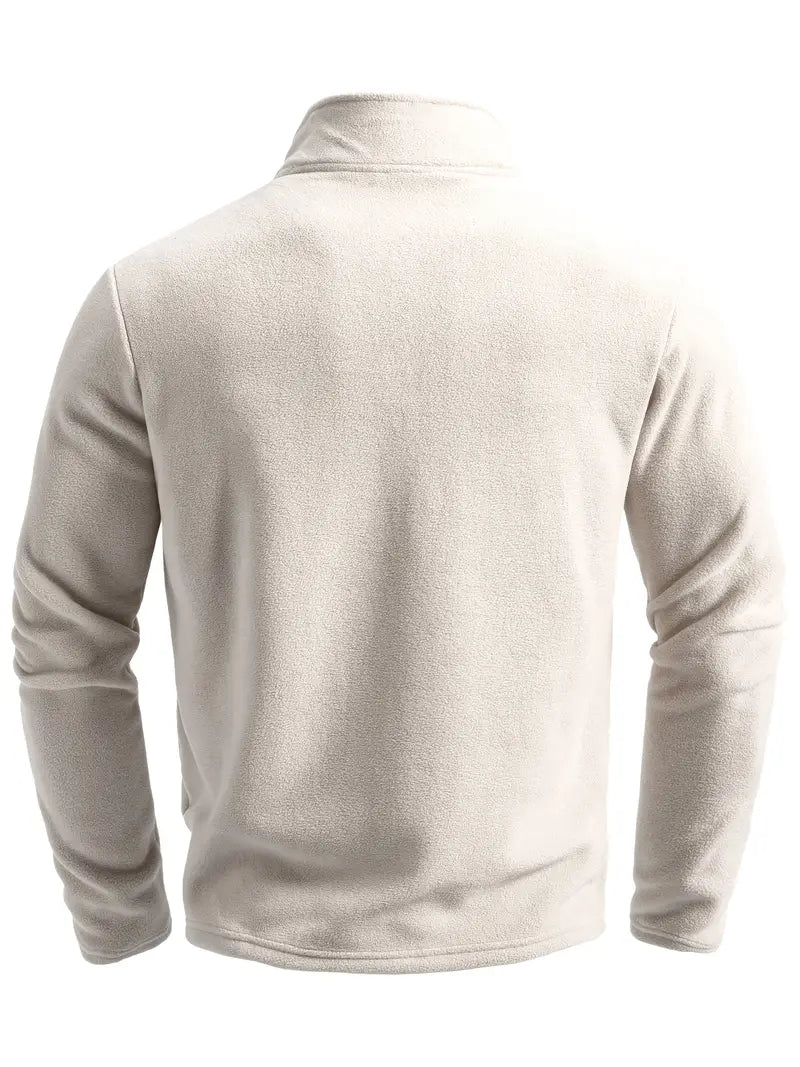Sweater met lange mouwen en rits