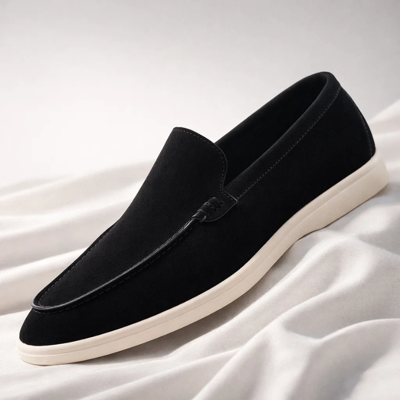 Elegante suède loafers