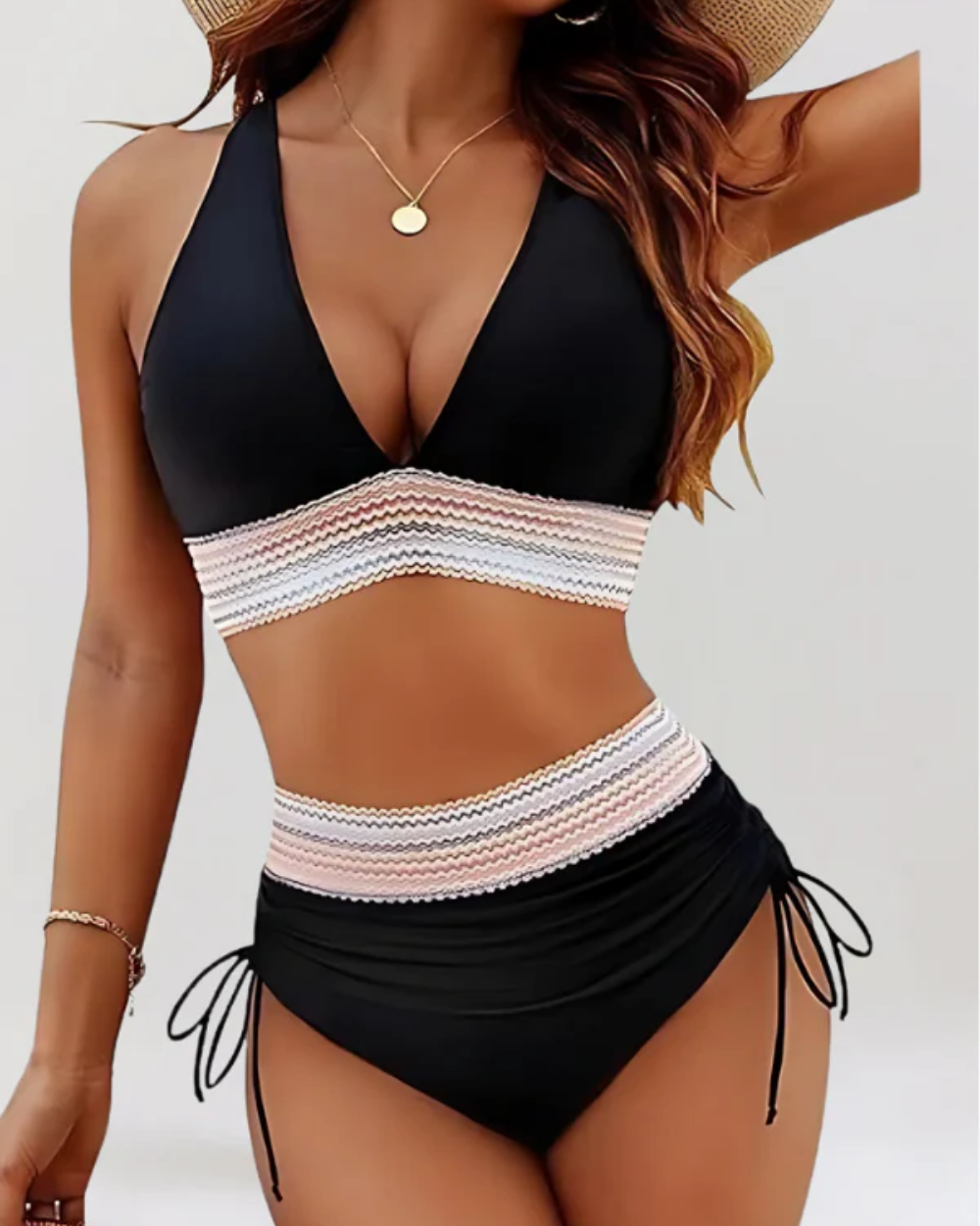 Buik bedekkende bikini