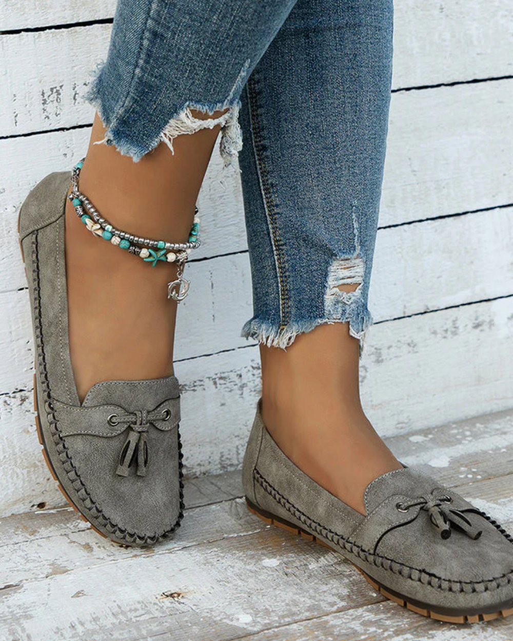Comfortabele zachte mocassins