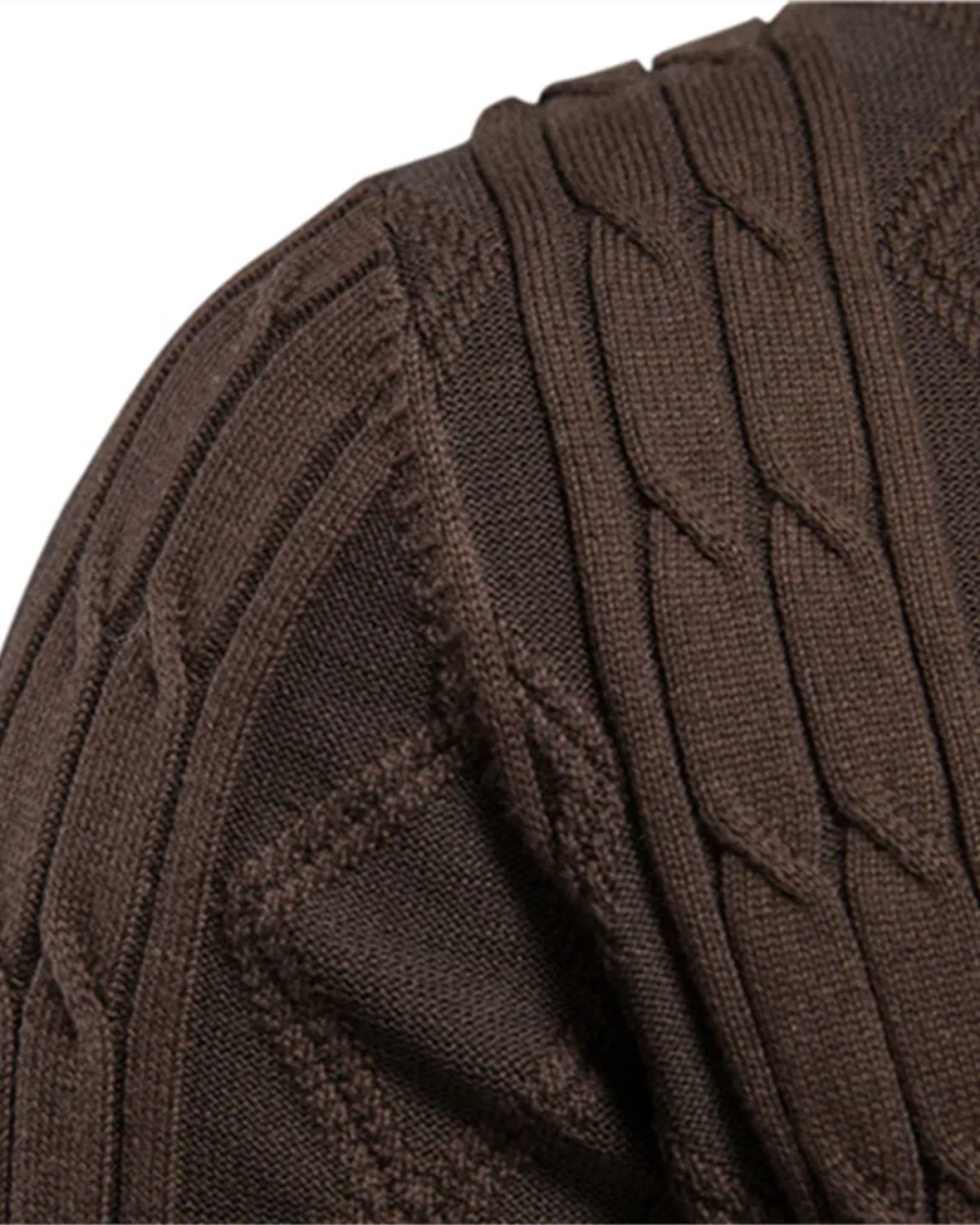 Luxe herenvest met knopen