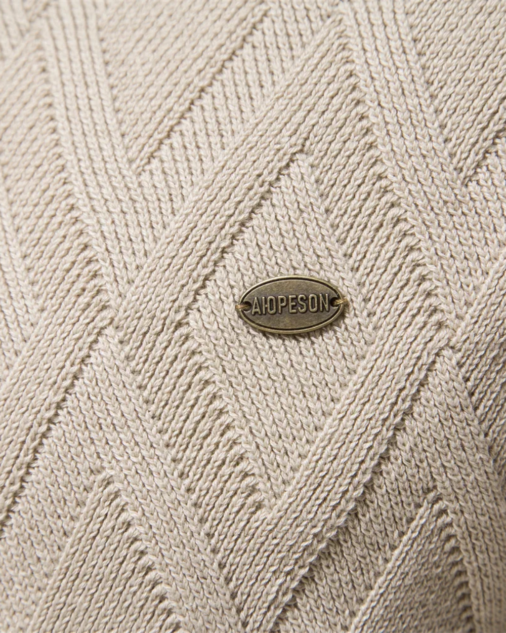 Heren Trui Met Geruit Design V2