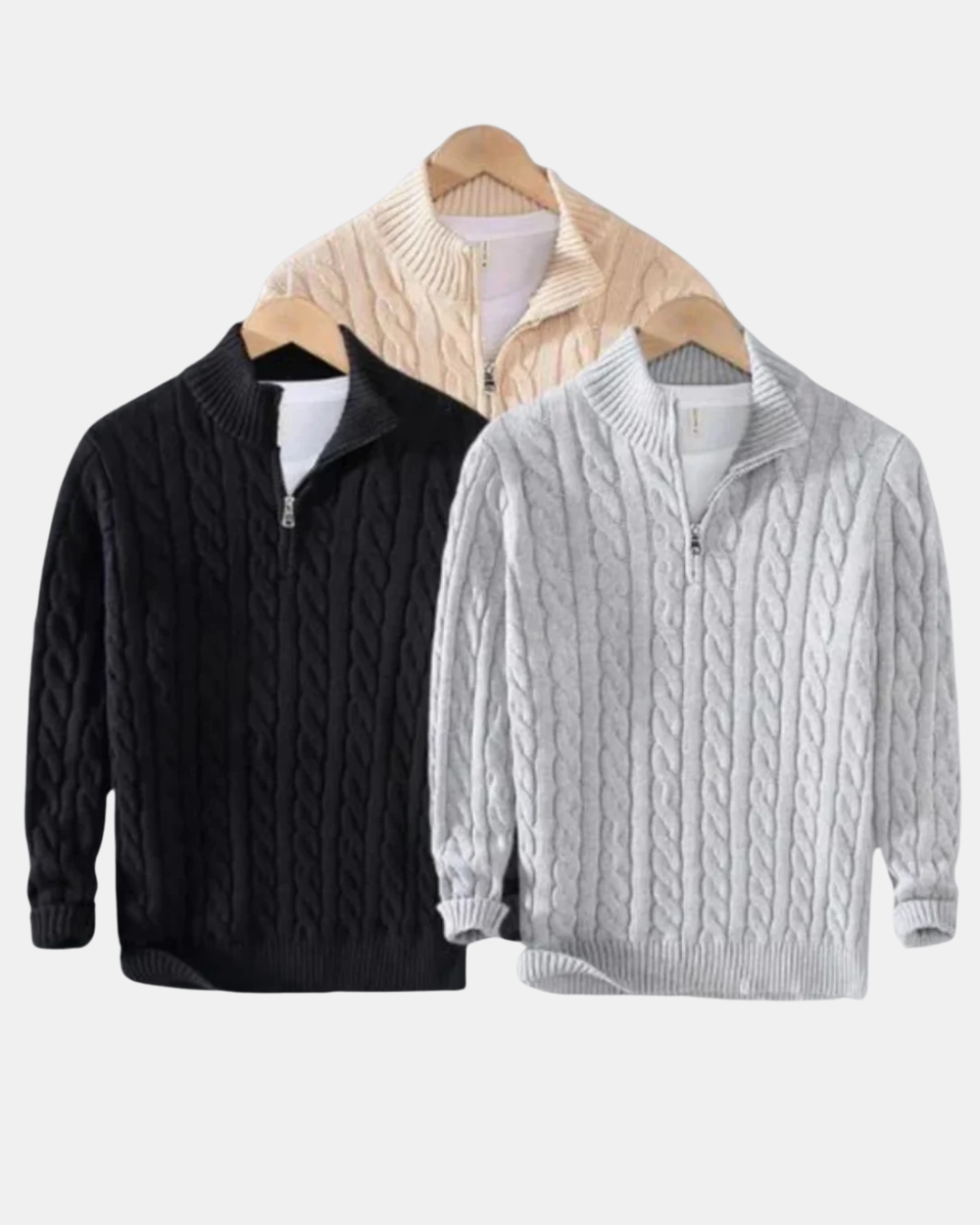 Pietro Sweater Halve Ritssluiting