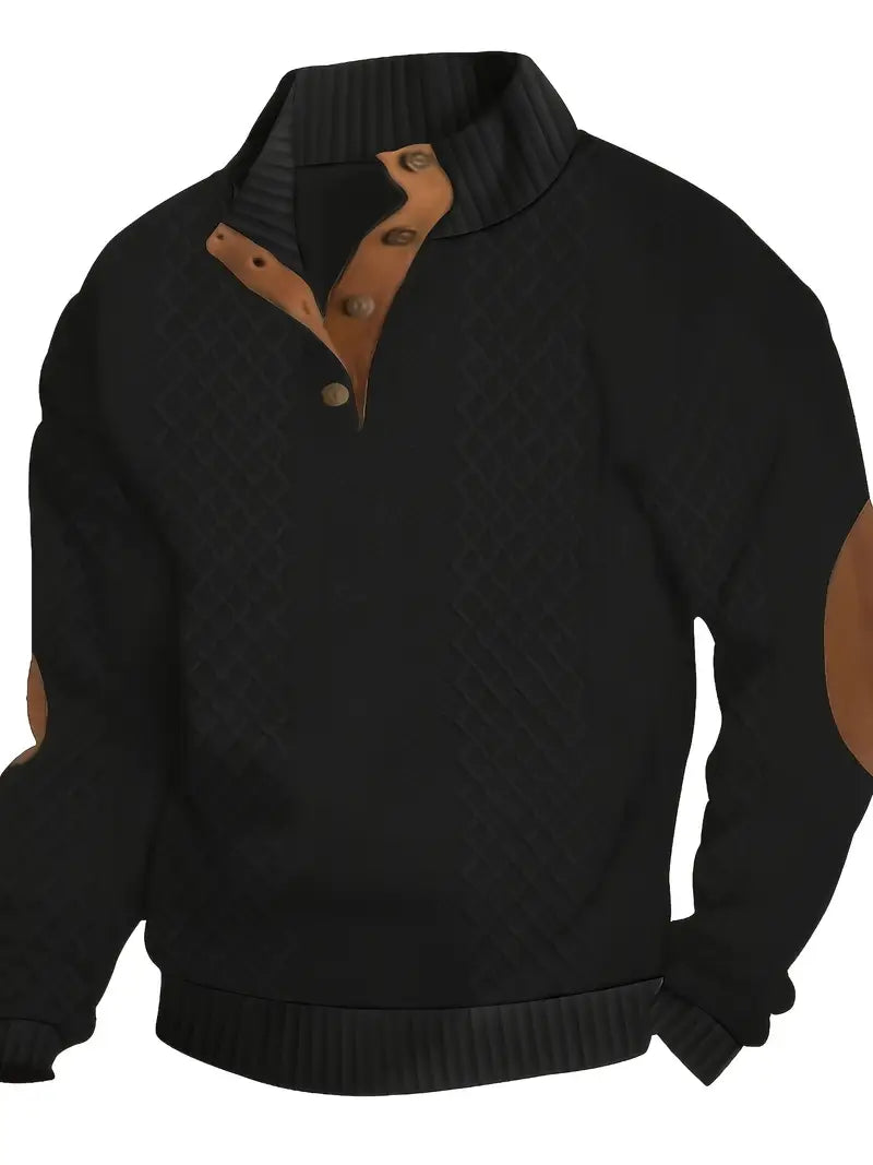 Trui met elegante knopen