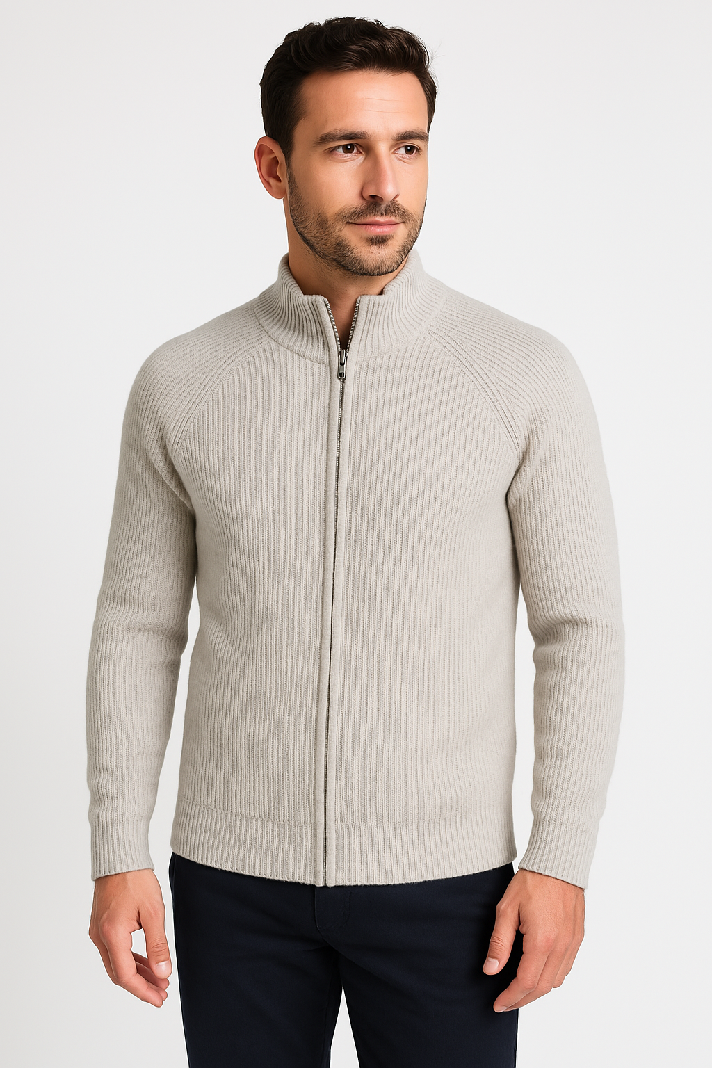 Four Seasons Merino Wol Vest met rits