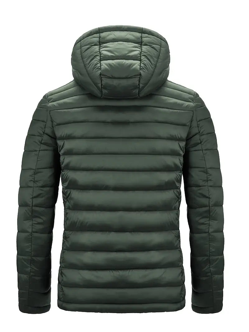 Elegante jas met capuchon