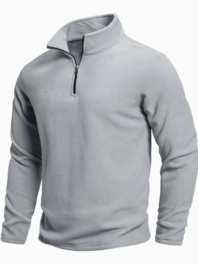 Sweater met lange mouwen en rits