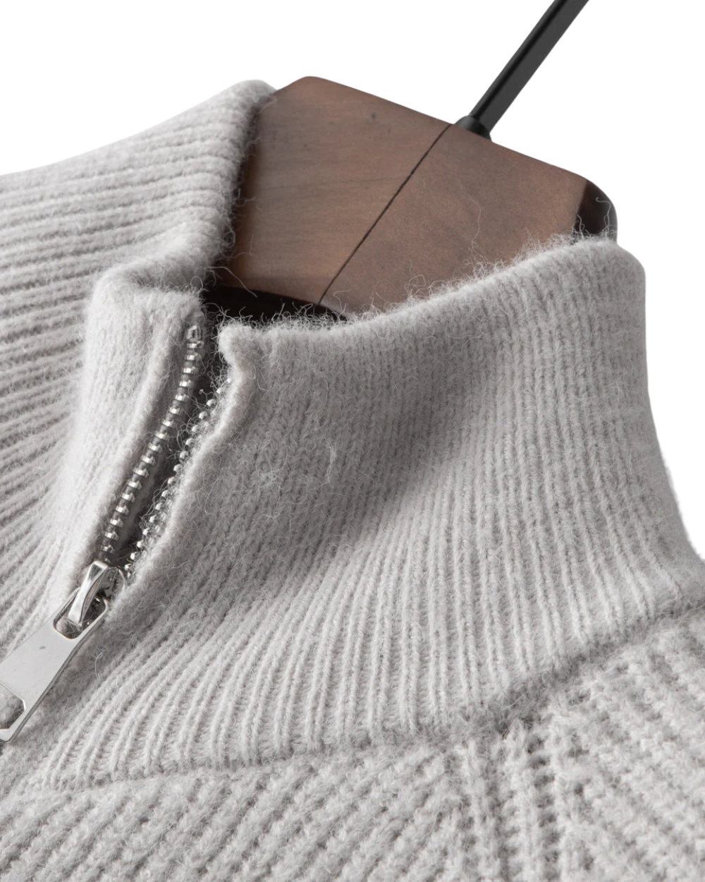 Four Seasons Merino Wol Vest met rits