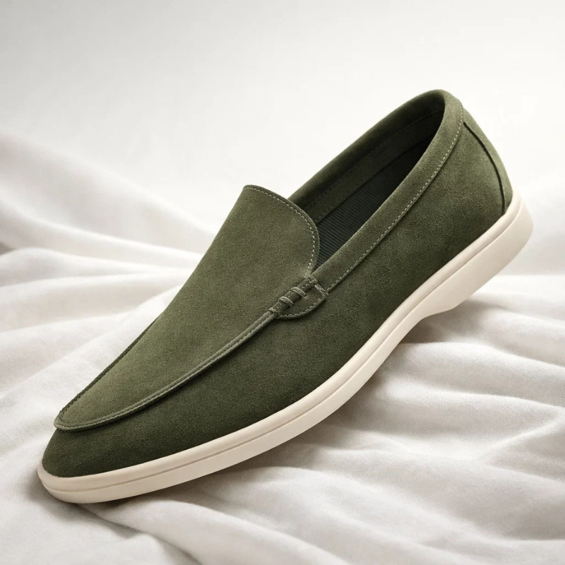 Elegante suède loafers